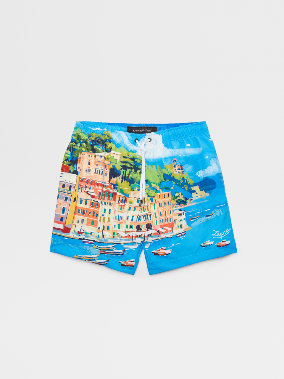 Portofino Watercolor Swim Boxers